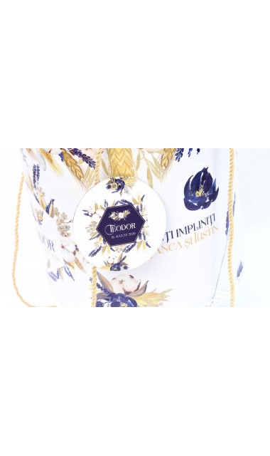 Trusou de botez traditional cu lavanda bumbac si spice de grau 8